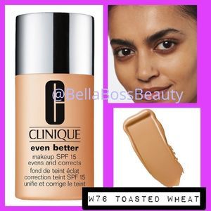 Clinque Even BetterMakeup Broad Spectrum SPF 15 Foundation - WN 76